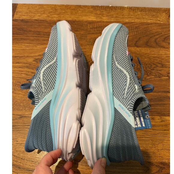 Skechers Women's D'Lux Vaper Vibrant Stride Size 9 Comfort Footwear NWOB - Picture 6 of 10